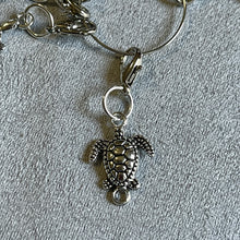Load image into Gallery viewer, Beachy Sea Life Antique Silver Charms Mobile Dust Plug Stylish Phone Accessories for Every Vibe

