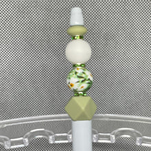 Load image into Gallery viewer, Shades of Green Beaded Pens – Unique Handmade Gifts for Birthdays, Holiday &amp; Everyday Inspiration | Ink Refill | Affordable
