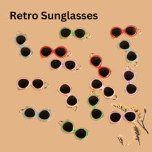 Load image into Gallery viewer, Beach Retro Sunglasses colorful Charms Mobile Dust Plug Stylish Phone Accessories for Every Vibe
