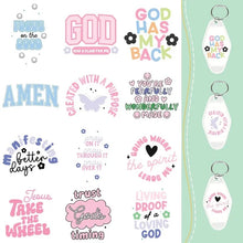 Load image into Gallery viewer, Faith-based Inspiration Motel Keychains – Retro Charm for Modern Adventures F1-F12
