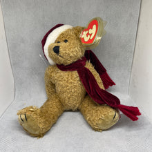 Load image into Gallery viewer, Ty Attic Treasures - Holiday Jangle Bear Christmas Plush Jointed 8.5&quot; Bells
