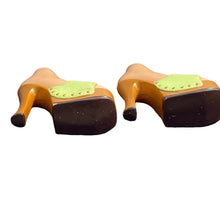 Load image into Gallery viewer, MGA Bratz Doll Lime Green Platform Sandals Shoes (Pre-owned)
