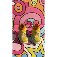 Load image into Gallery viewer, Vintage 2004 Yellow High heels Boots My Design Scene Footwear Shoes
