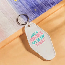 Load image into Gallery viewer, Sassy Anti-Social Sarcastic Motel Keychains – Retro Charm for Modern Adventures - Al-A12
