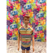 Load image into Gallery viewer, Mattel Vintage Alan Doll Stripe Shirt Blue Shorts #33
