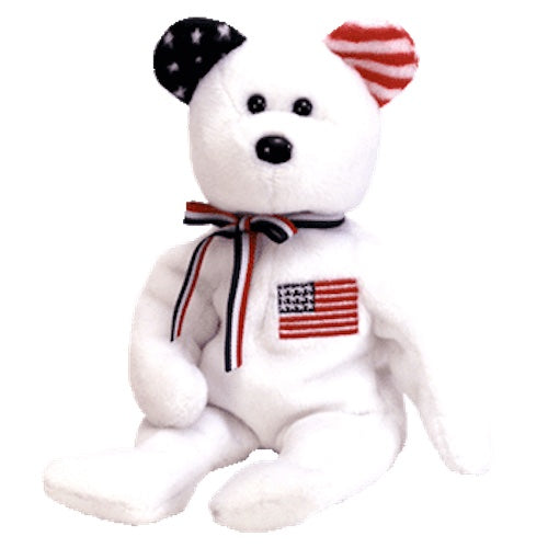 Ty Beanie Baby America 9/11 Bear Internet Exclusive (Retired)
