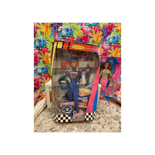Load image into Gallery viewer, Mattel 50th anniversary 1998 NASCAR Barbie *Damaged Box* As Shown

