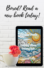 Load image into Gallery viewer, Calming Waves Coloring Book Serenity Sands
