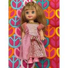 Load image into Gallery viewer, Mattel 2008 Barbie princess kelly doll pink dress As shown

