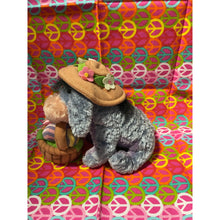 Load image into Gallery viewer, Disney Winnie the Pooh Eeyore Hat Easter Egg Flower Basket Plush Stuffed Animal
