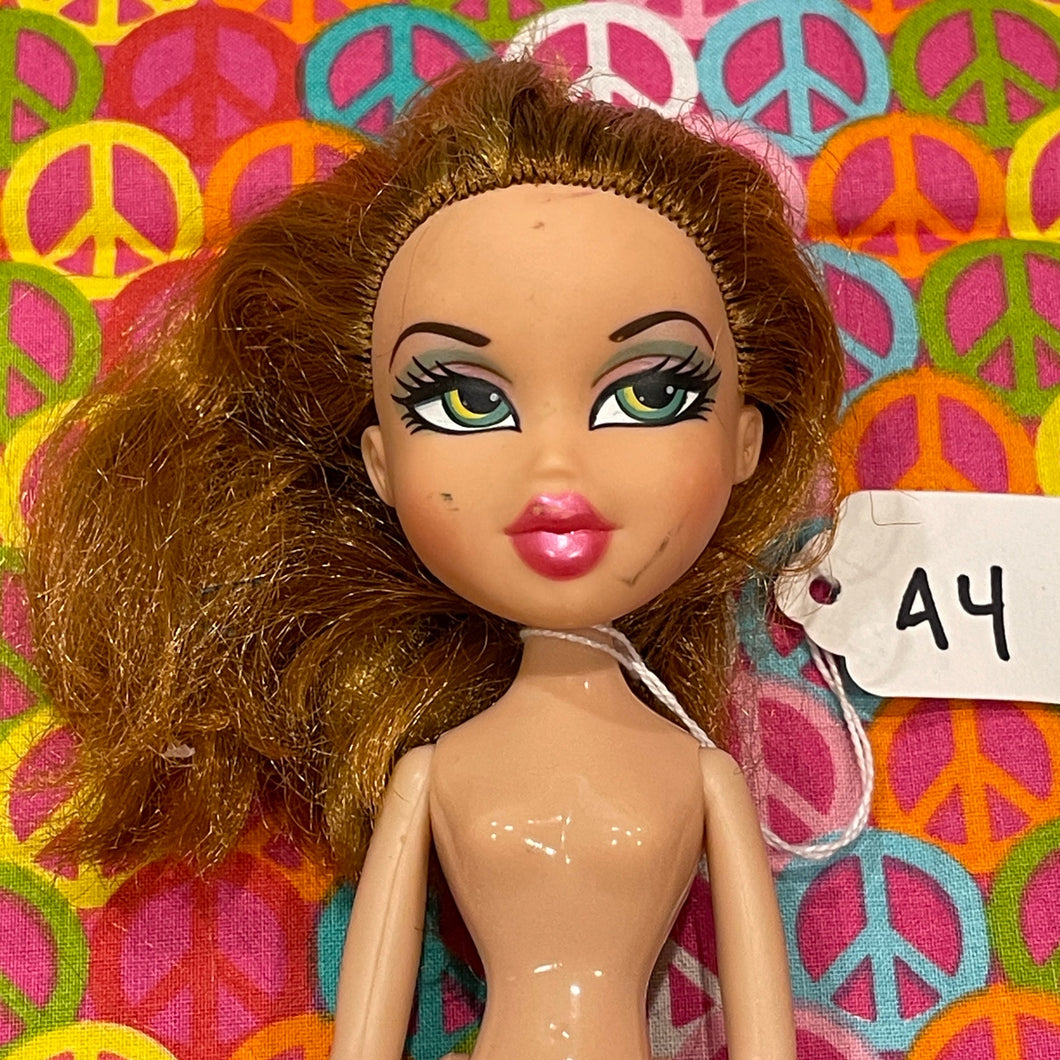 Bratz Meygan Strut It! Doll Lot #20A A- #4 Pink Lips Nude Fashion Doll Only