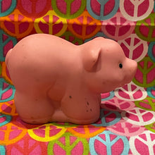 Load image into Gallery viewer, 1990&#39;s Little Tikes Toddle Tots Farmobile Animal Pink Pig
