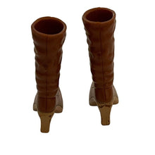 Load image into Gallery viewer, Bratz Footwear Scrunch Rust High Top Boots Tan Heel
