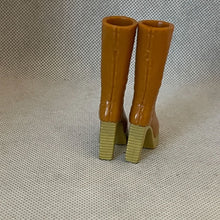Load image into Gallery viewer, Bratz Footwear Pair Feet Shoes Rust Boots Tan Heel Wedge
