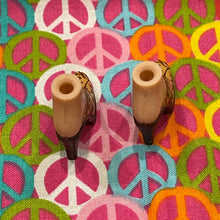 Load image into Gallery viewer, Bratz Footwear Cloe Style It! Brown Floral High Heel Clog Shoes
