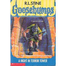 Load image into Gallery viewer, Vintage Goosebumps A Night In Terror Tower Paperback By R L Stine
