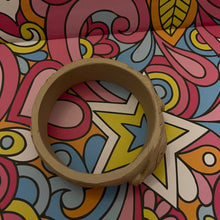 Load image into Gallery viewer, Vintage 1990 Jim Shore Santa Stained Resin Bangle Bracelet Blank JS 90 Copyright
