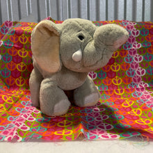 Load image into Gallery viewer, Webkinz Grey Velvety Elephant HM167 No Code Stuffed Plush Animal Pet
