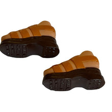 Load image into Gallery viewer, Bratz Boyz Footwear Rust Tan Platform Straps Sandal Shoes
