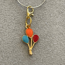 Load image into Gallery viewer, Orange Fly Away Hot Air Balloon Charms Mobile Phone Accessory Backpack Charms
