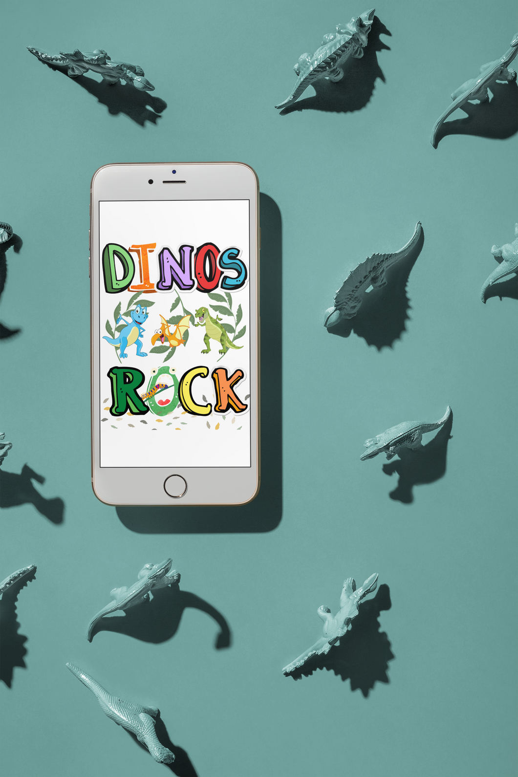 Waterproof Dinosaur Stickers - Dinos Rock 1.7