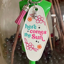 Load image into Gallery viewer, Here Comes The Sun - Groovy Retro Tassel Motel Keychains – R4
