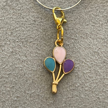 Load image into Gallery viewer, Pink Fly Away Balloon Charms Mobile Phone Accessory Backpack Charms

