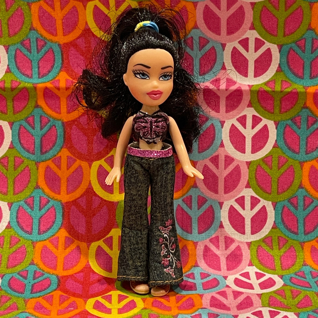 Lil' Bratz Doll Nazalia Real Mix 'N Match Fashions Black Hair