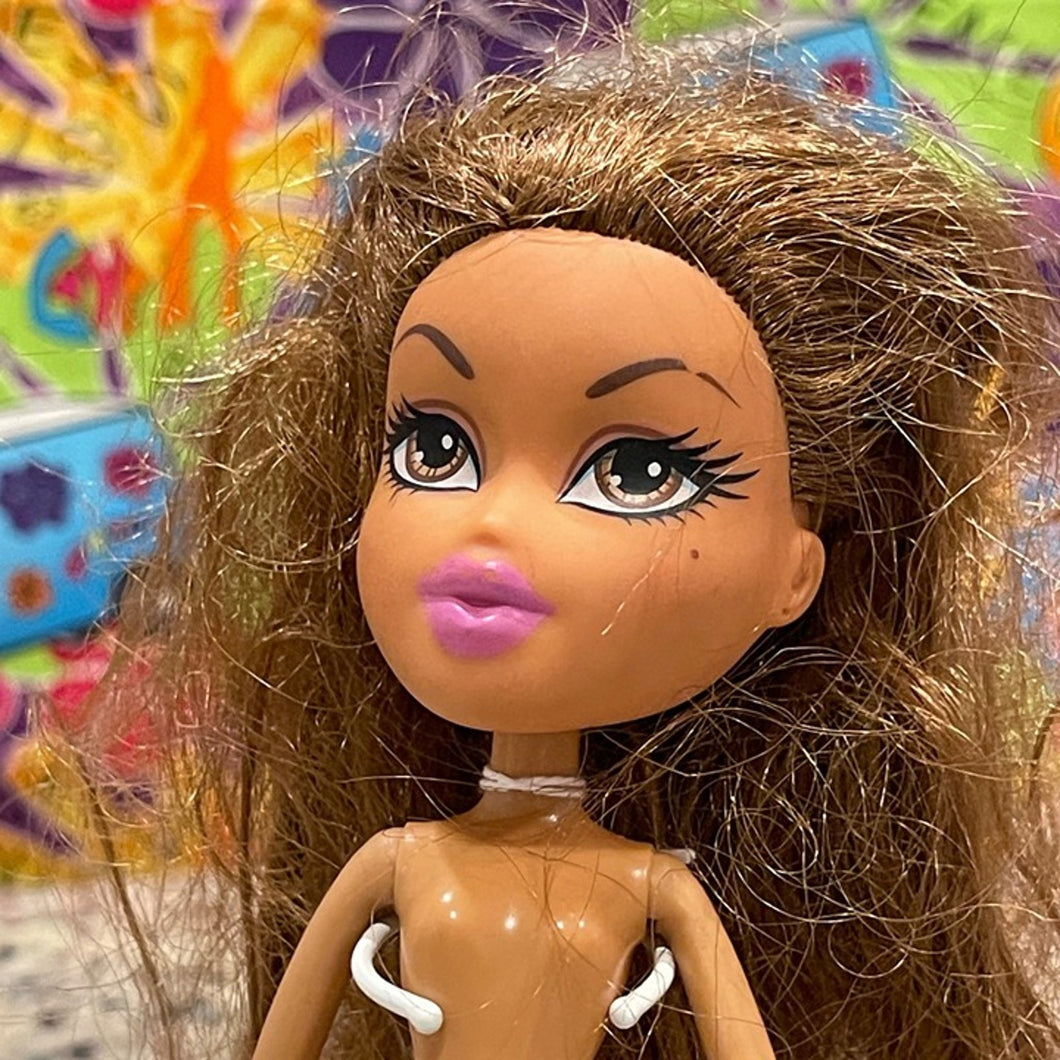 Bratz Yasmin Selfie Snaps Doll Legs Bend - #35 (Lot 3) Nude Fashion Doll Only