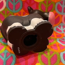 Load image into Gallery viewer, Fisher Price Little People Black White Spotted Cow Pink Nose

