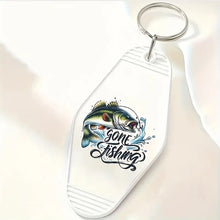 Load image into Gallery viewer, Gone Fishing Motel Keychains – Retro Charm for Modern Adventures - Ml-M12
