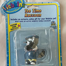 Load image into Gallery viewer, Tea Time Raccoon 2.0&quot; Toy Web000466 Webkinz Series 2 Figure
