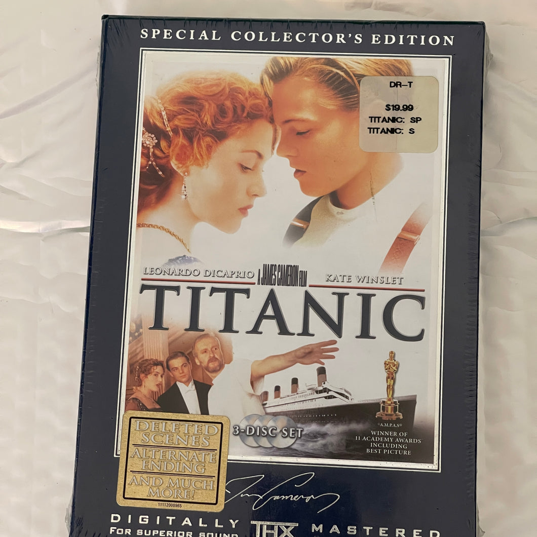 Titanic 3 Disc DVD Special Collector's Edition Digitally Mastered