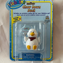 Load image into Gallery viewer, Webkinz Series 2 Figure - Chow Down Duck 2&quot; Toy Web000477
