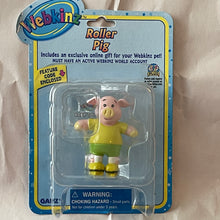 Load image into Gallery viewer, Roller Pig 2.0&quot; Toy Web000467 Webkinz Series 2 Figure
