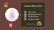 Load image into Gallery viewer, Johnson's Baby Lotion with Coconut Oil, Aloe Vera &amp; Vitamin B5, 72 HR Hydration, Skin Moisturizer, Hypoallergenic, Safe for Newborn, Protects From Dryness &amp;; Strengthens Skin, 27.1 fl. oz
