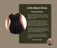 Load image into Gallery viewer, Rooscier Women's Straps Tie Knot Layered Ruffle A Line Sleeveless Ruched Contrast Mesh Mini Dress Black X-Large
