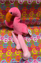Load image into Gallery viewer, Ty Beanie Babies Bird Pinky the Flamingo (Retired)
