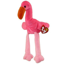 Load image into Gallery viewer, Ty Beanie Babies Bird Pinky the Flamingo (Retired)
