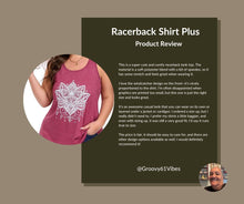 Load image into Gallery viewer, ForHailey Womens Plus Size Racerback Tank Tops Graphic Summer Sleeveless Tunic Shirts Flowy Loose Boho Beach Yoga Tee Mandala Purple XX-Large
