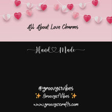 Load and play video in Gallery viewer, All About Love Charms Mobile Dust Plug Stylish Phone Accessories for Every Vibe
