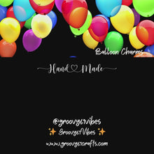 Load and play video in Gallery viewer, Colorful Fly Away Hot Air Balloon Charms Mobile Phone Accessory Backpack Charms
