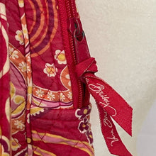 Load image into Gallery viewer, Vera Bradley Pink Paisley Backpack Quilted Tote Bag
