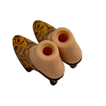 Load image into Gallery viewer, Bratz Footwear Cloe Style It! Brown Floral High Heel Clog Shoes
