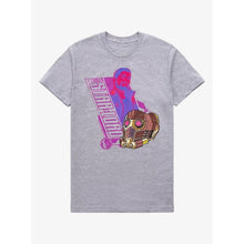 Load image into Gallery viewer, Hot Topic Marvel Black Panther What If...? T&#39;Challa Star-Lord T-Shirt Medium
