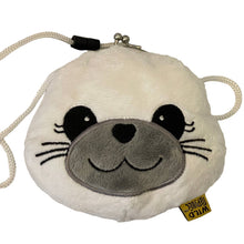 Load image into Gallery viewer, Wild Republic White Animal Face Soft Kds Purse Plush (Pre-owned)
