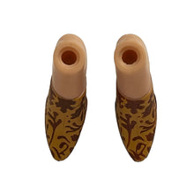 Load image into Gallery viewer, Bratz Footwear Cloe Style It! Brown Floral High Heel Clog Shoes
