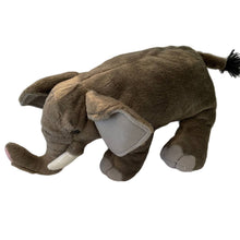 Load image into Gallery viewer, Wild Republic 2012 Gray Elephant with Tusk 11&quot; Plush Toy (Pre-owned)
