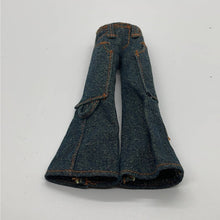 Load image into Gallery viewer, MGA Bratz Doll Clothing Accessory Denim Blue Jeans Wide Bell Bottom Side Pockets (Pre-owned)
