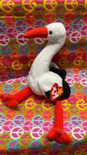 Load image into Gallery viewer, Ty Beanie Babies Bird Stilts The Stork (Retired)
